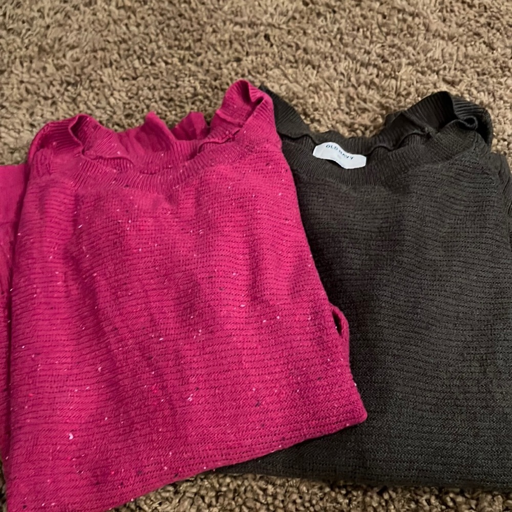 Old Navy Fuchsia Women Sweaters